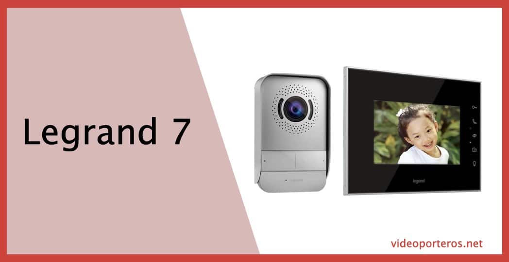 Videoportero Legrand 369220, monitor 7″ manos libres y cámara gran angular  – Shopavia